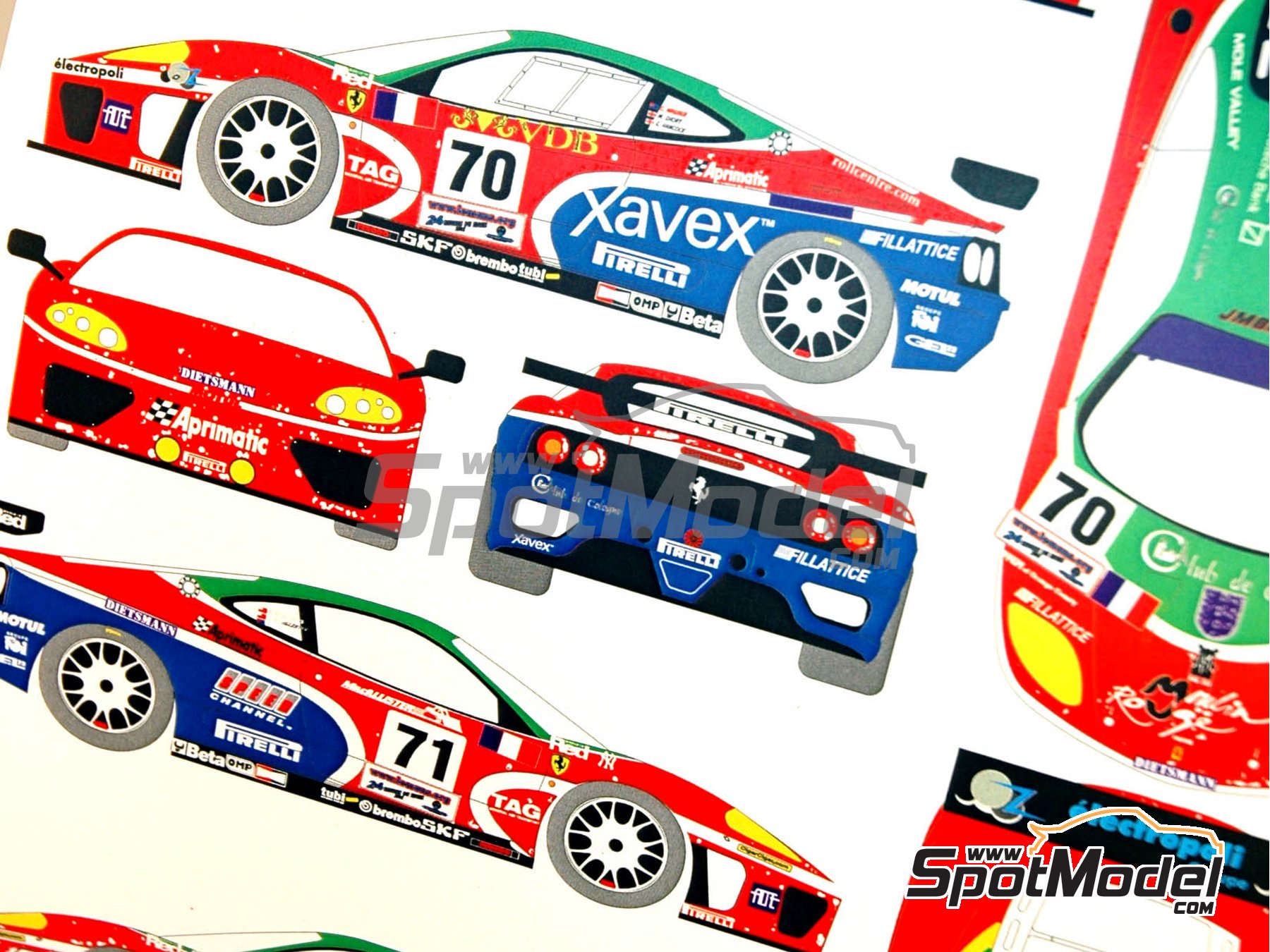 Renaissance Models TK24/131: Transkit 1/24 scale - Ferrari 360